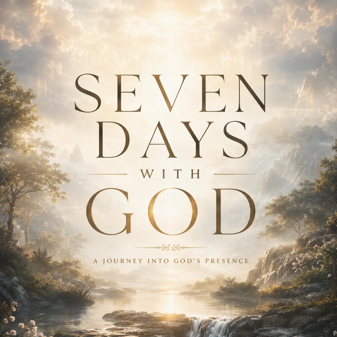 Seven Days with God — A Journey Into God's Presence, cover art